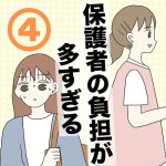 【4】保護者の負担が多すぎる